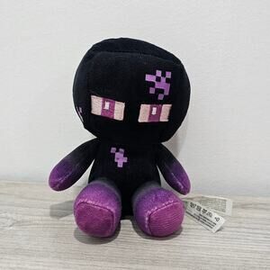 Minecraft Mini Teleporting Crafter Enderman Plush Mojang jinx 2020 purple black